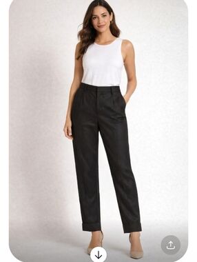 Vince Black Dress Pants Straight-Leg, Size 6